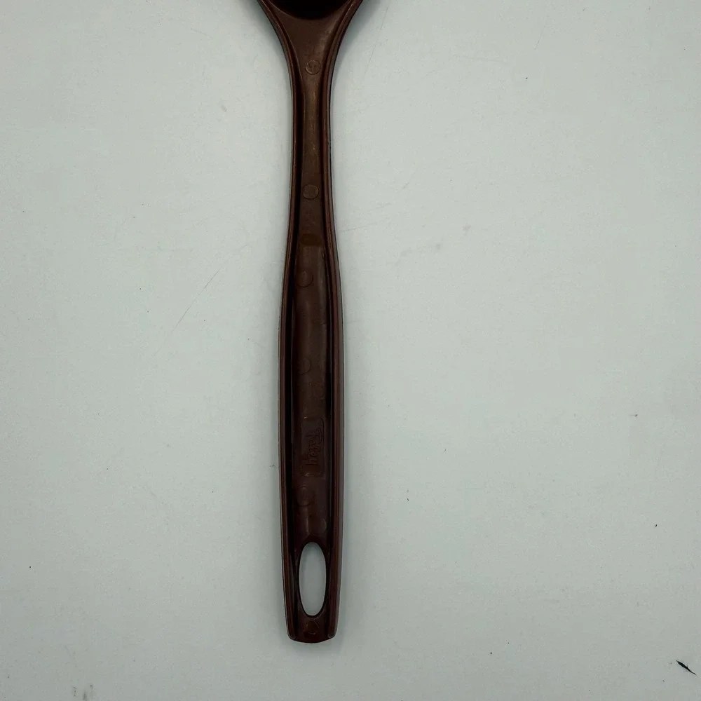 Vintage Foley Brown Nylon Slotted Spoon Kitchen Utensil 11.5 Inch